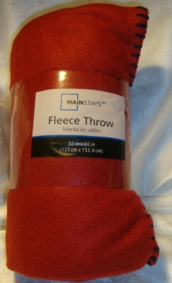 Mainstays Fleece Throw Blanket 50