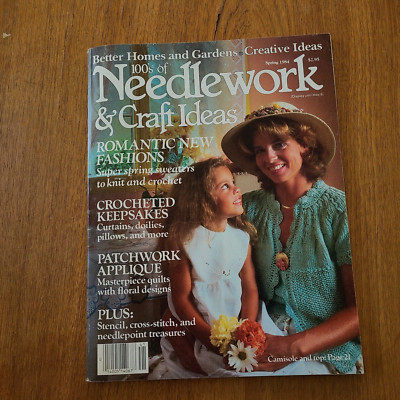 Better Homes & Gardens Creative Ideas Vintage Needlework & Craft Ideas Magazine-image