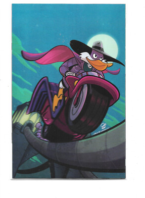 DARKWING DUCK #1 (2023)- 1:40 JACOB EDGAR VIRGIN VARIANT- DYNAMITE  NM-image