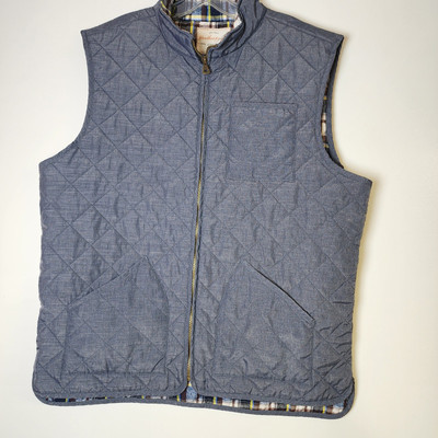 Weatherproof Vintage Vest Men's Extra-Large Gray Insulated Quilted Full Zip-image