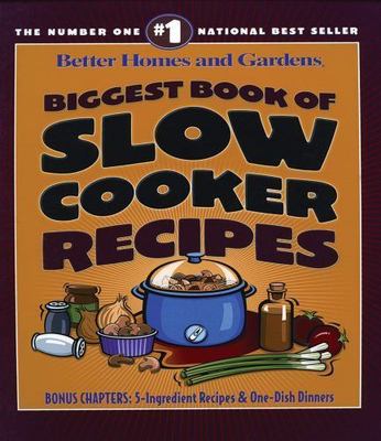 Biggest Book of Slow Cooker Recipes; Better Homes a- plastic comb, 9780696218354-image