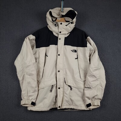 Vintage THE NORTH FACE Jacket Mens M Medium Windbreaker Hooded Lightweight 90s-image