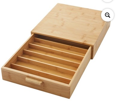 Better Homes & Gardens KCHW08753 25 Capacity Bamboo K-Cup and Beverage Organizer-image