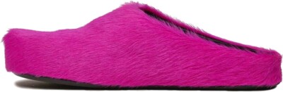 Fuzzy Closed-Toe Fur Slides | Unisex Cozy Slip-On Sandals | Stylish Comfort -image