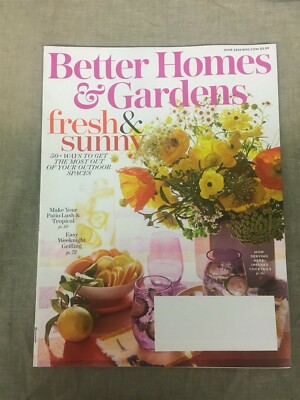 June, 2020 Better Homes & Gardens Magazine Fresh & Sunny-image