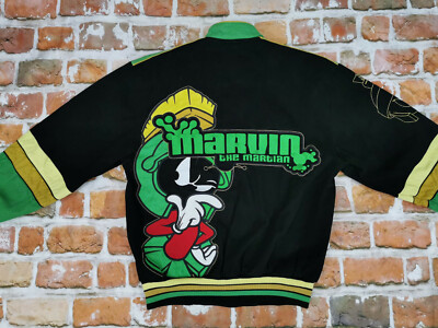 New Marvin the Martian Vintage USA Jacket Looney Tunes Warner Bros Size: M-image