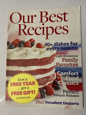 2016 Better Homes & Gardens Magazine Our Best Recipes 40 Dishes for Every Season-image