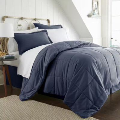 Performance 6-Piece Navy Twin XL Comforter Set-image