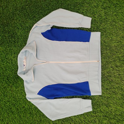 Vintage 80s White-Stag Speedo Track Jacket Womens M/L 21x22 Baggy-image