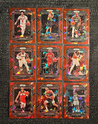 2022-23 Panini Prizm RED ICE Complete Your Set You Pick Basketball Card #1-300-image