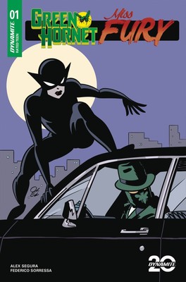 Green Hornet/Miss Fury #2 2025 Jacob Edgar Cover D Dynamite RB02-image