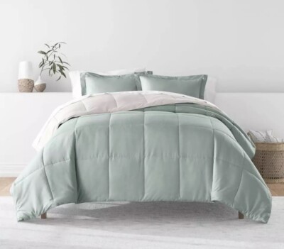 Becky Cameron Bedding Set Microfiber Down Alternative King/Cal King Reversible-image