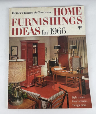 Better Homes & Gardens Home Furnishings Ideas  For 1966-image