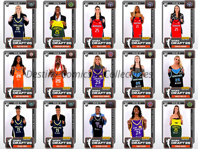 2025 PANINI WNBA DRAFT NIGHT ROOKIE CARDS #1 - 15 SINGLES U PICK IN STOCK-image