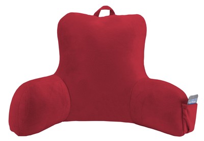 Mainstays Bed Rest Lounger Pillow -Faux Mink Fabric with Polyester Filling-image