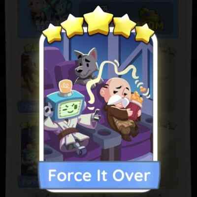 Force It Over Monopoly_Go_5 Stars Sticker ⭐⭐⭐⭐⭐ - FAST DELIVERY !!!-image
