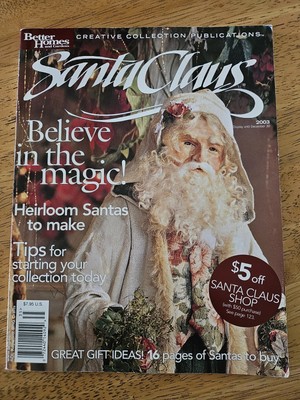 Santa Claus magazine 2003 Better Homes & Gardens Creative Christmas Gently Used-image