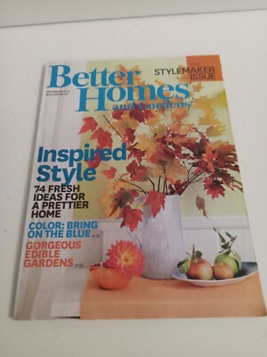 Better Homes & Gardens Magazine September 2014 Inspired Style-image