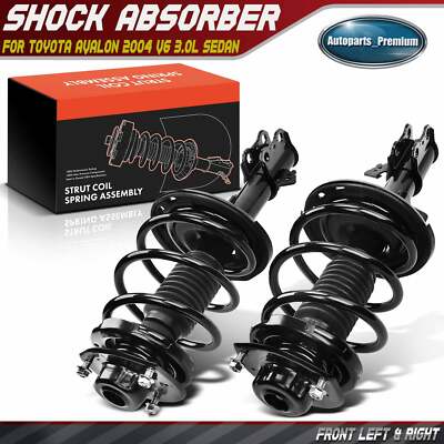 2pcs Front LH & RH Complete Strut & Coil Spring Assembly for Toyota Avalon 2004-image