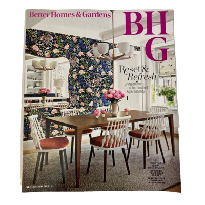 Better Homes & Gardens Magazine January/February 2025 Reset & Refresh Houseplant-image