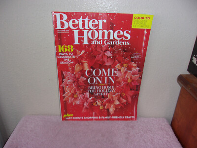 BETTER HOMES & GARDENS  MAGAZINE.