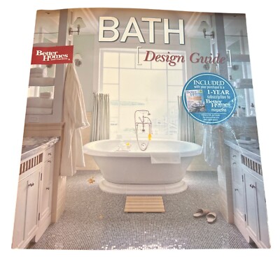 Better Homes & Gardens Bath Design Guide Paperback Book-image