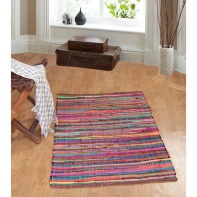 Better Homes & Gardens Jeweled Chindi Accent Rug, 30