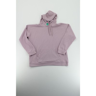Marc New York Andrew Mark purple ribbed hoodie womens XL cozy comfort everyday-image