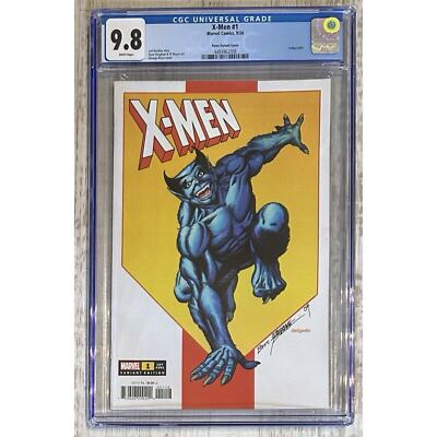 X-MEN #1 - Marvel - George Perez Edgar Delgado 1:25 Variant Edition - CGC 9.8-image