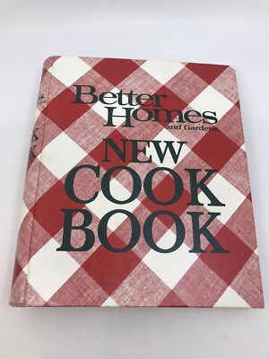 1981 Better Homes & Gardens New Cookbook Ring Bound Hardcover Good Condition-image