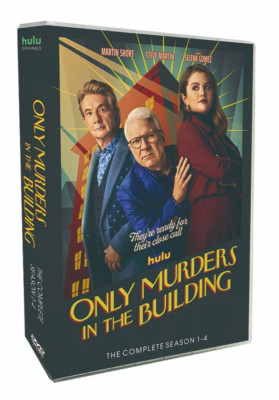 Only Murders in the Building : the Complete Seasons 1-4 (DVD, 8-Disc Set) .-image