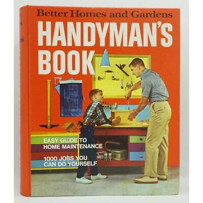 Better Homes & Gardens Handyman's Book Ring Binder 2nd Edition 4th Printing 1973-image