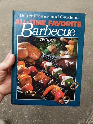 Vintage 1977 Better Homes & Gardens Barbecue Cooking Cookbook Recipes Cook Book-image