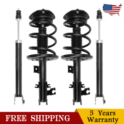 4pcs Front Complete Struts Rear Shocks For 2011-2014 Nissan Maxima SV 3.5L V6-image