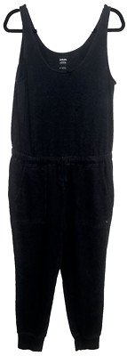 prAna Womens Jumpsuit Cozy Up Large Gray Loungewear Cozy Comfort Casual Home-image