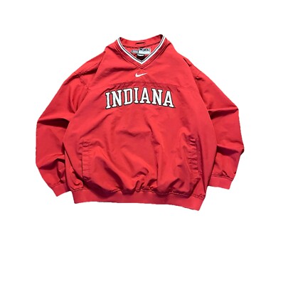 Vintage Nike Center Swoosh Indiana Wind Breaker -image