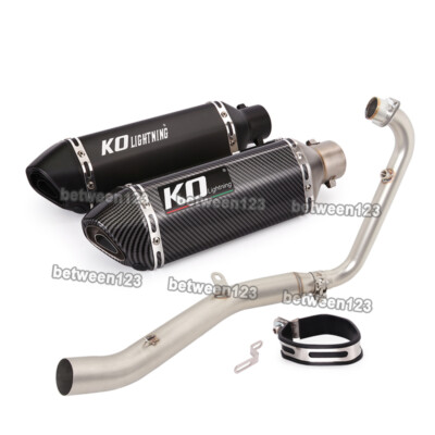 For Lifan KP-Mini 150 2015-2025 Complete Exhaust System Muffler Pipe Mid Link-image
