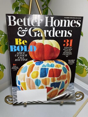 Better Homes & Gardens Magazine October 2020 Be Bold Spice Up Your Fall Routine -image