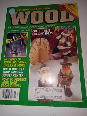 Better Homes Gardens Wood Magazine November 1992-image