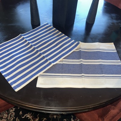 Pier One blue and white placemats (6) Total-image