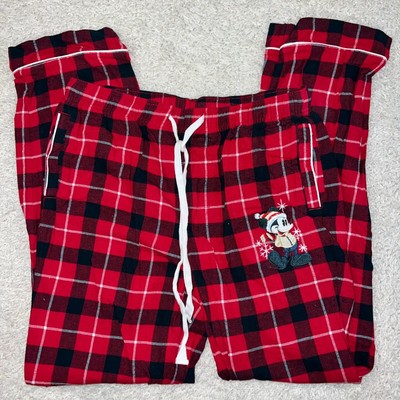 Disney Parks x Mickey Mouse Christmas Holiday pajama bottoms comfy pants small-image