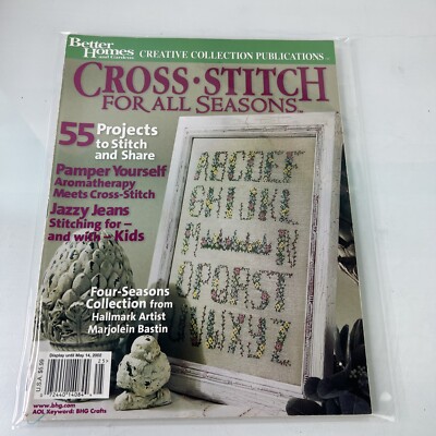 Better Homes Cross Stitch For All Seasons 2002 - 55 Projects Jazzy Jeans-image