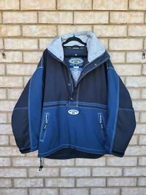 Billabong High And Dry Vintage Quarter Zip Ski Jacket Rare 90s Surf Wear Size S-image