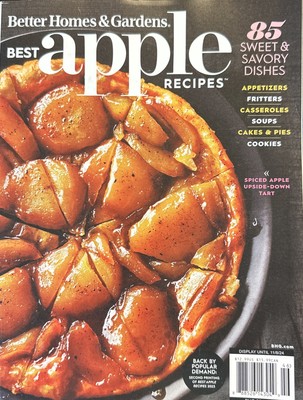 Better Homes & Gardens BEST APPLE RECIPES 2024 85 Sweet & Savory Dishes New-image