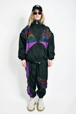 Vintage 80s Windbreaker Jacket Running Sportswear-image