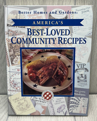 Better Home and Gardens America's Best-Loved Community Recipes Hardcover-image