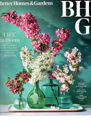 BETTER HOMES & GARDENS MAGAZINE April 2025 LIFE IN BLOOM New Ways with Ranch-image