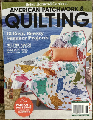 Better Homes Gardens American Patchwork & Quilting Magazine Issue 182-image