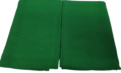 Set of 2 Same Cotton Waffle Tea Towels (18