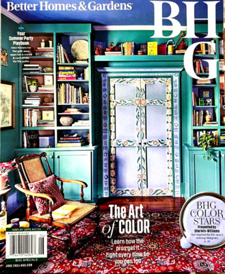 BETTER HOMES AND GARDENS Magazine JUNE 2024 GARDEN Crafts RECIPES Design-image